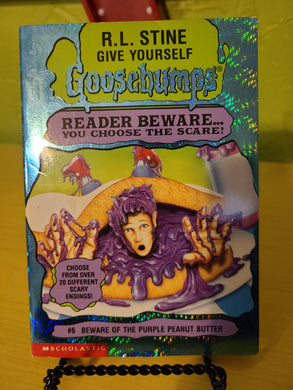 Goosebumps #6 - Beware of the Purple Peanut Butter (Give Yourself Goosebumps)