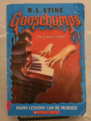 Goosebumps #13 - Piano Lessons Can be Murder