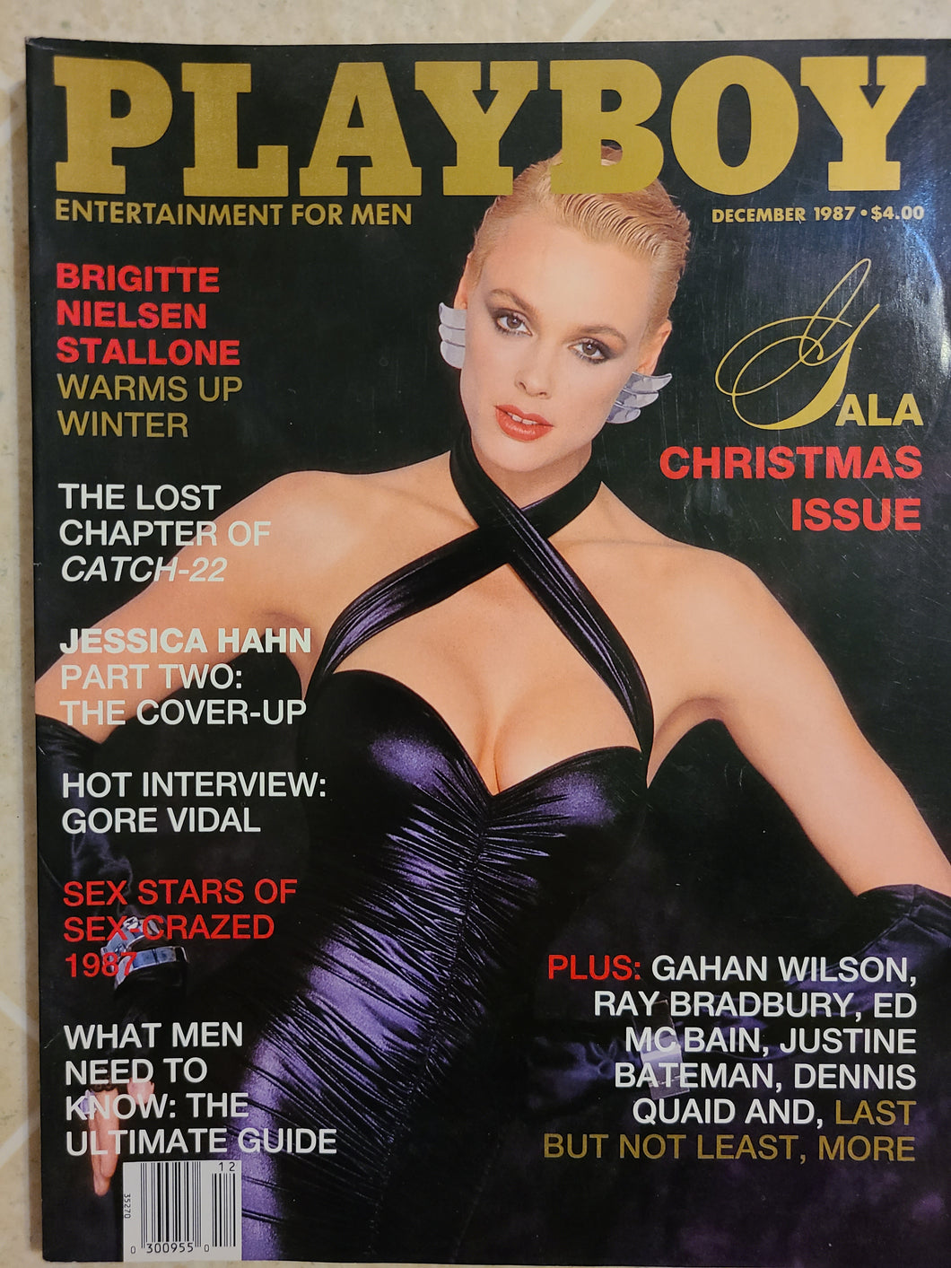 Playboy - December 1987 (Brigitte Nielsen)