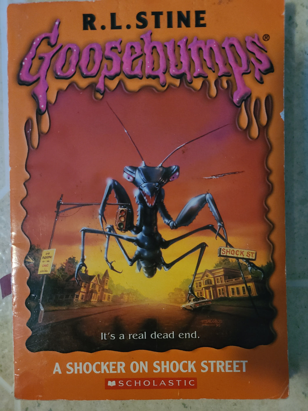 Goosebumps - A Shocker on Shock Street (1st Edition)