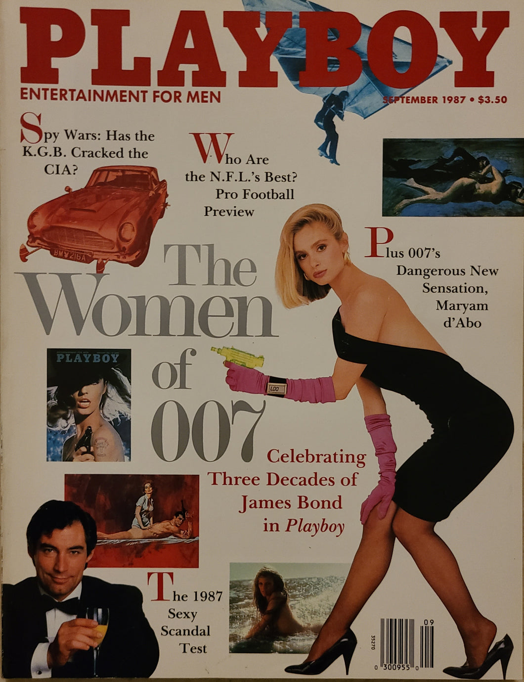 Playboy - September 1987 (Bond Girls!!!)