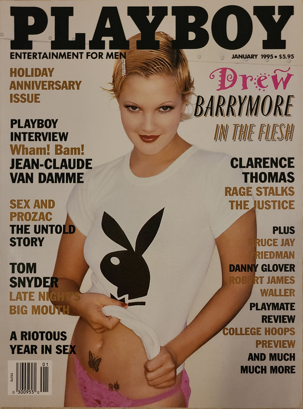Playboy - January 1995 (Drew Barrymore)