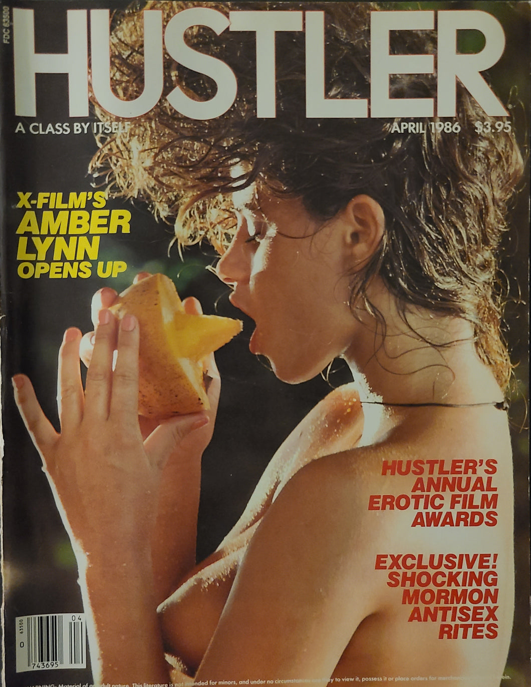 Hustler - April 1986