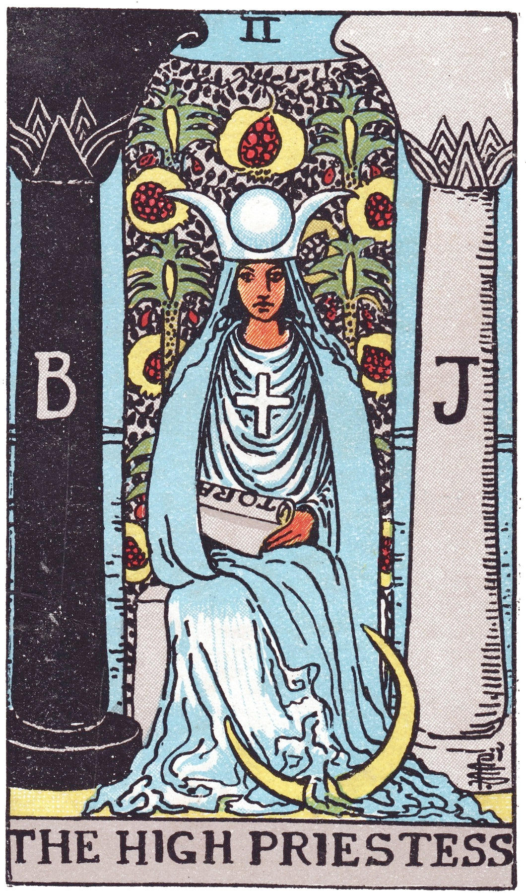 Tarot Card - The High Priestess