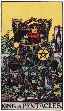 Tarot Card - King of Pentacles